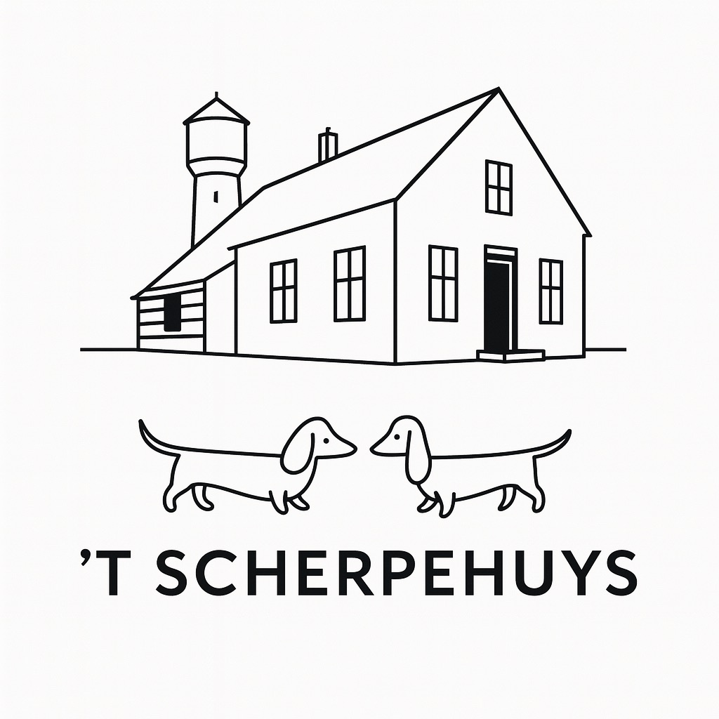Logo scherpehuys inlc teckels