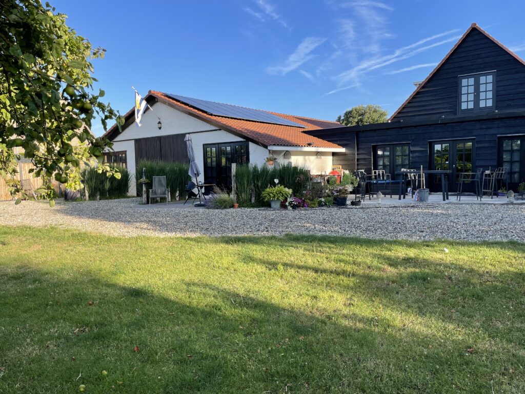 Privétuin bij appartement Oester op Tholen